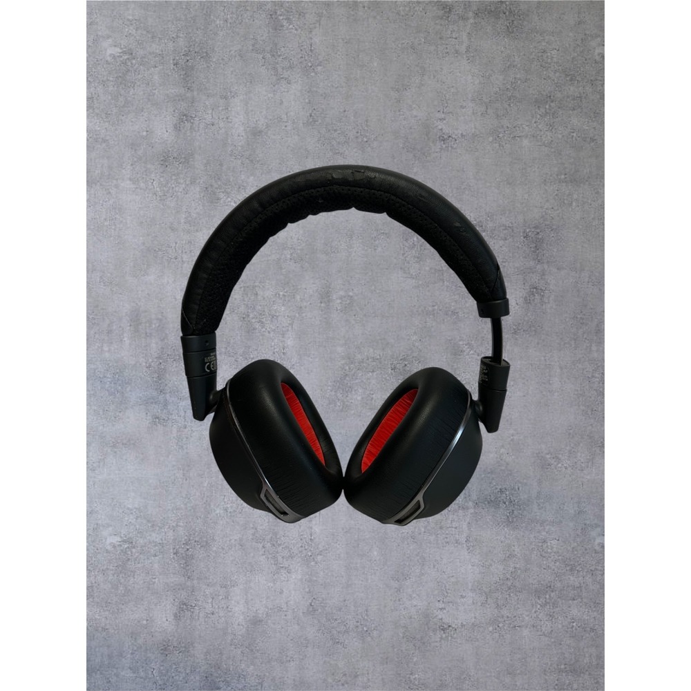 Plantronics Voyager 8200 UC Bluetooth Headphones Black Red Noise Canceling-Read